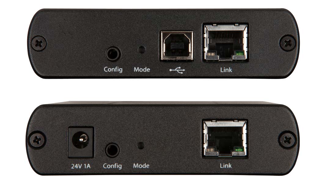 Liberty AV DIGI-USB2-4P | Intelix Series USB 2.0 High Speed High Performance Extension System with 4 Port USB hub on RX