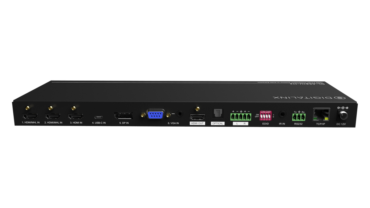 Liberty AV DL-AS61U-H2 | DigitaLinx 6x1 Multi-Format Presentation Switcher