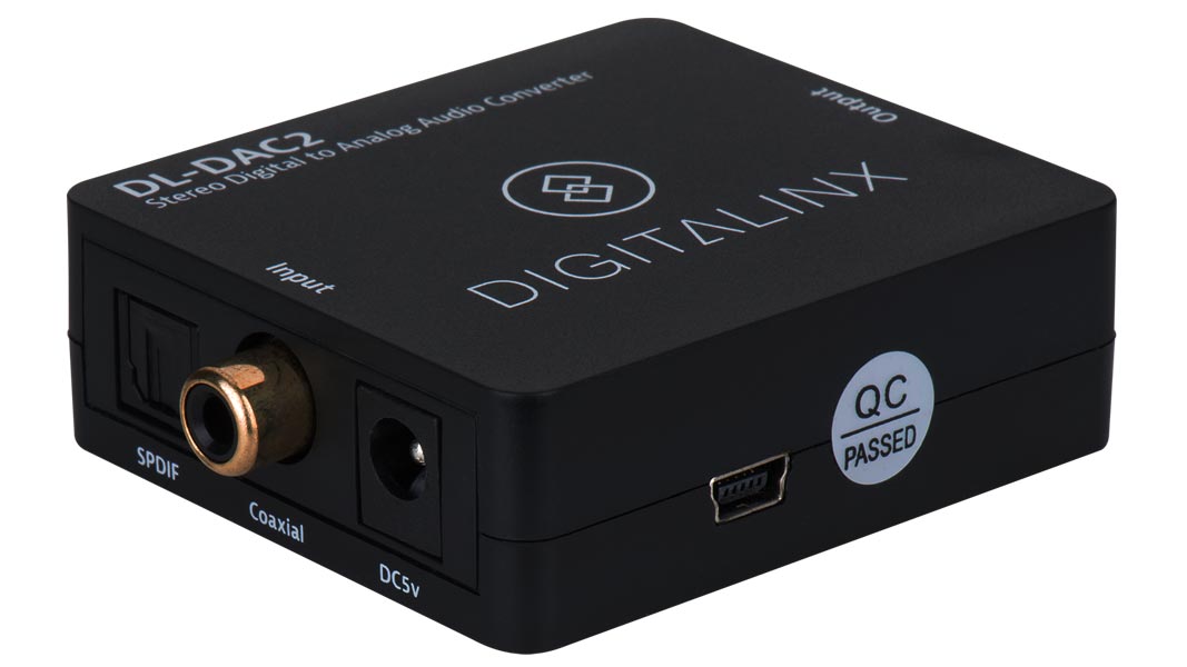 Liberty AV DL-DAC2 | DigitaLinx Stereo Digital to Analog Audio Converter