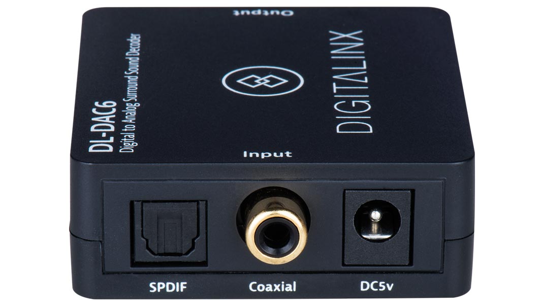 Liberty AV DL-DAC6 | DigitaLinx Digital to Analog Surround Sound Decoder
