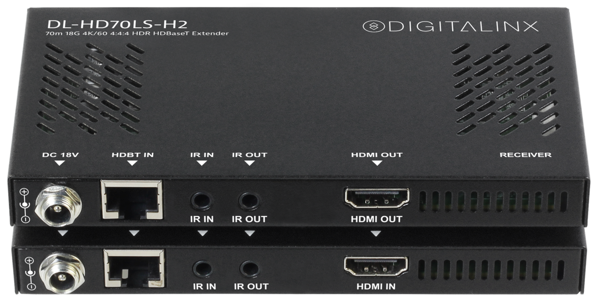Liberty AV DL-HD70LS-H2 | DigitaLinx HDMI 2.0 HDBaseT Extension Set