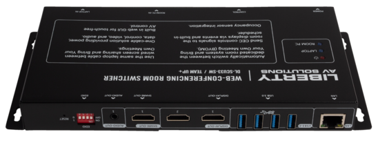 Liberty AV DL-SCU33-SW | TeamUp+ Series 4K60 Web-Conferencing Switcher/Hub