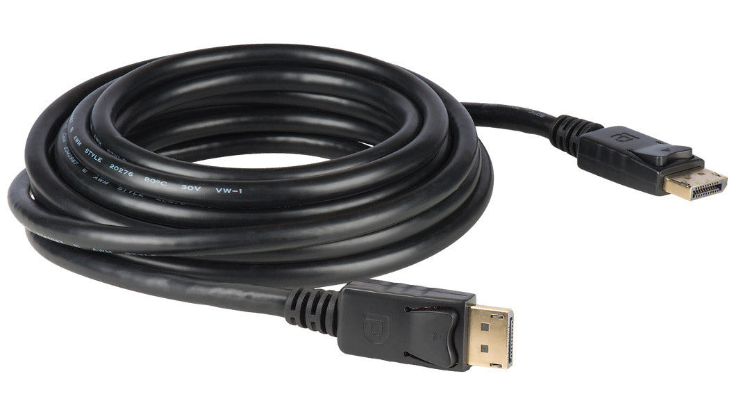 Liberty AV E-DPM-M-10F | 10" DisplayPort Molded AWM rated interconnection cables