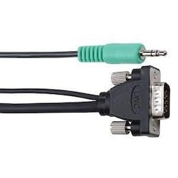 Liberty AV E-MVAM-M-3 | 3" Micro VGA Cable solutions without ferrites