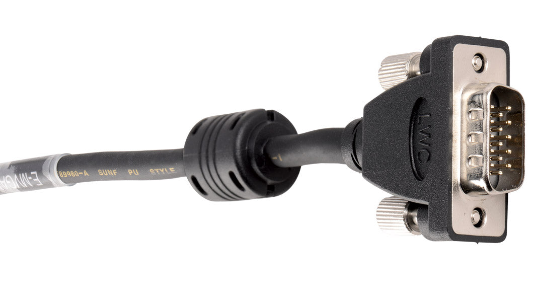 Liberty AV E-MVGAM-M-6 | 6" Micro VGA tabletop EDID compliant VGA cable