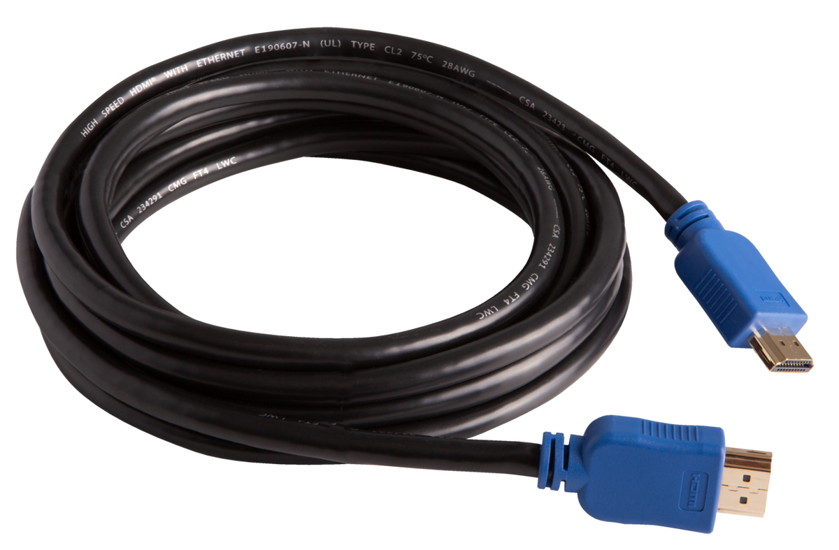 Liberty AV E2-HDSEM-M-0.5 | 1.67" Commercial Grade High Retention High-Speed HDMI Cables with Ethernet