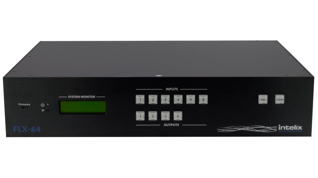 Liberty AV FLX-64-BSTK | 6 Input, 4 Output HDMI/HDBaseT Matrix Switcher