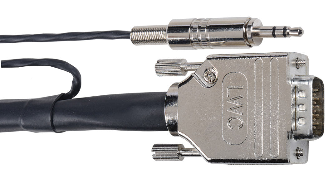 Liberty AV G-VGAMAM-M-50 | 50" Manufactured VGA and 3.5TRS Stereo Audio Plenum cable