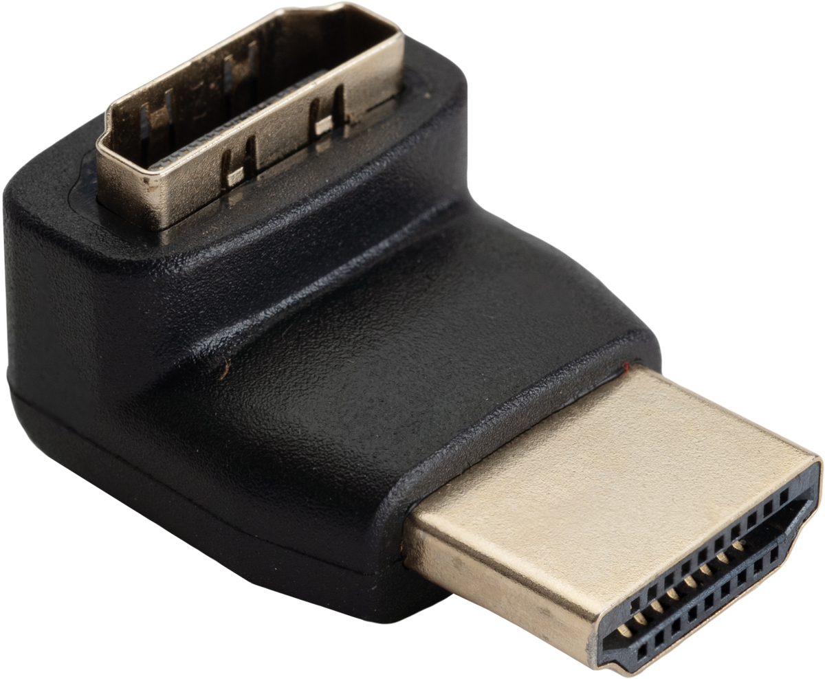 Liberty AV HDMH90FU | HDMI angled Adapter with exit 90 Degrees up