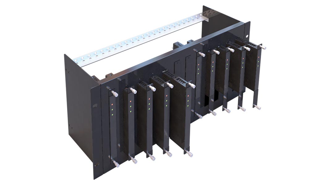 Liberty AV INT-EXRMK | 12 Slot HDBaseT Extender Rack Mount Kit for Intelix extenders