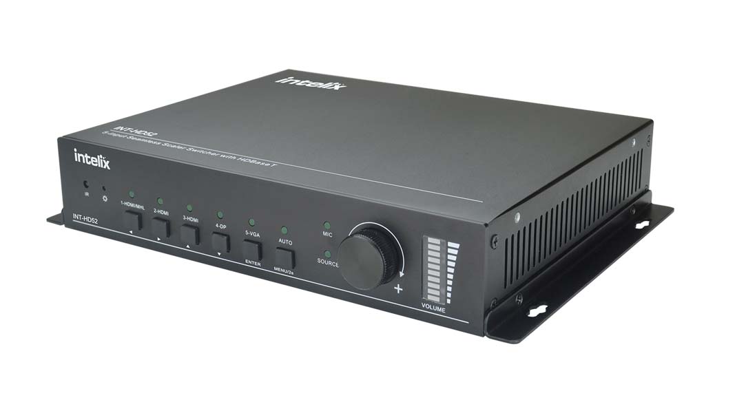 Liberty AV INT-HD52 | Intelix 5x1 Multi-Format Presentation Switcher/Scaler with HDBaseT