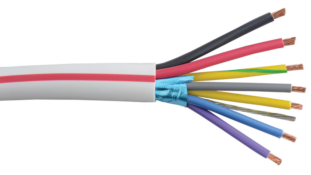 Liberty AV LUTRON-P-RED | White OEM Systems Lighting Control for Lutron Sivoia Shade Control SVQ-PCBL Equal Plenum Cable Reel