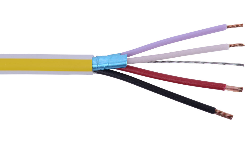 Liberty AV LUTRON-P-YEL | White OEM Systems Lighting Control for Lutron Universal Control GRX-PCBL-346S Equal Plenum Cable Reel