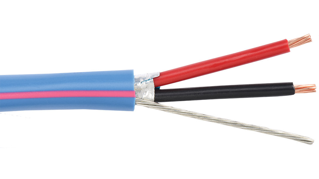 Liberty AV LUTRON-PNK | Blue OEM Systems Lighting Control for Lutron Dimmer & Switch 18 AWG 2-Conductor 300V Cable Reel