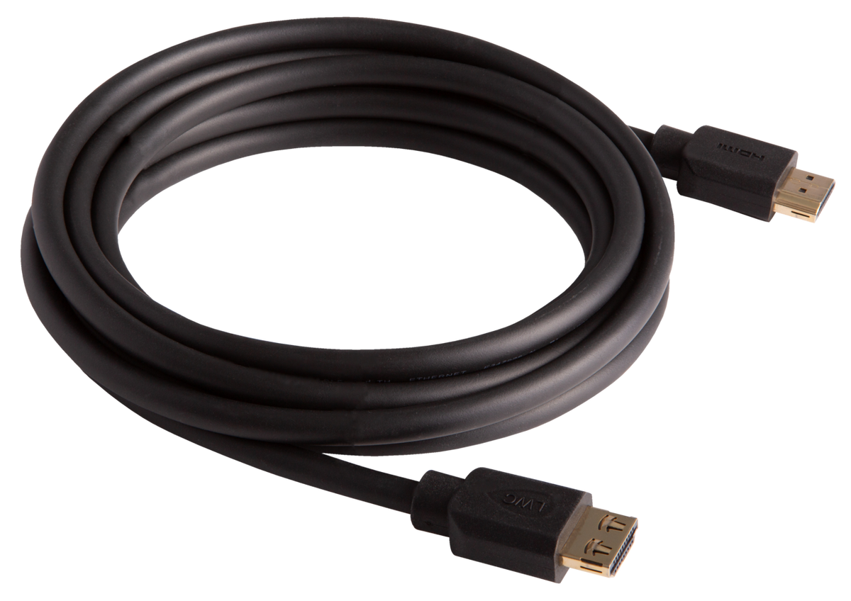 Liberty AV M2-HDSEM-M-08F | 8" Reduced Profile HDMI Patching Cables with High-Retention