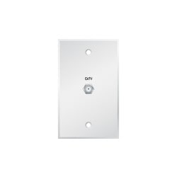Liberty AV PC-G1800-E-P-W | Panelcrafters precision manufactured F-81 F-Connector female pass through