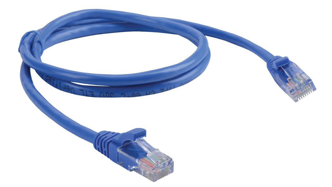 Liberty AV PCE5B005BL | 5" LAN Solutions Category 5e U/UTP Pre-Made Patch Cable