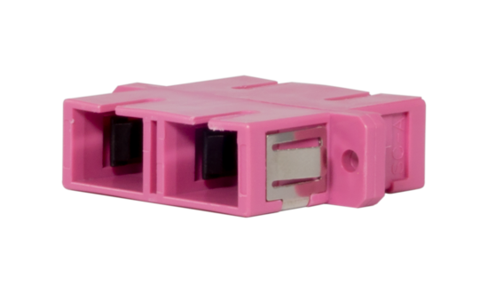 Liberty AV RF-OM4DSC-PL | Fiber optic coupler -- duplex multimode OM4 SC to SC coupler