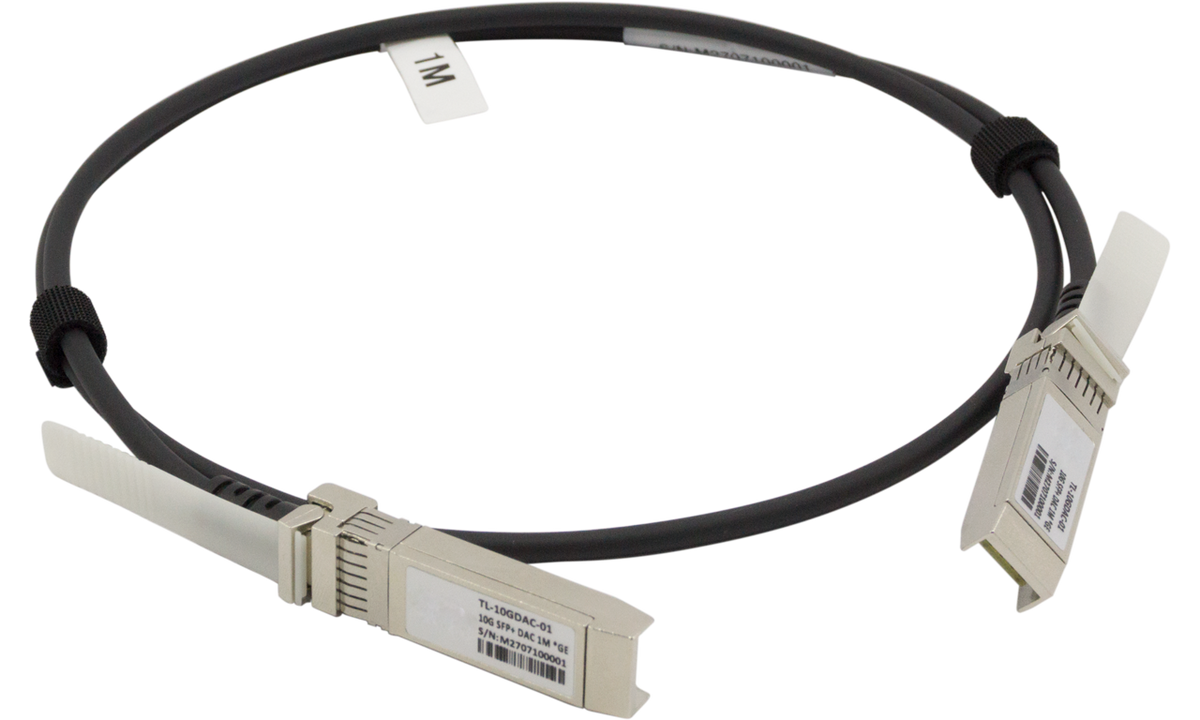 Liberty AV RF-SFP10GCU-0.5M | 1.64" 0.5m (1.5ft) Generic Compatible 10G SFP+ Passive Direct Attach Copper Twinax Cable 30AWG