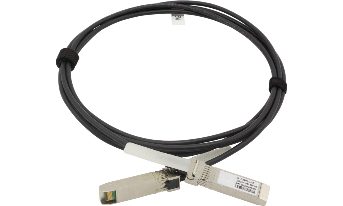Liberty AV RF-SFP10GCU-03M | 9.84" 3m (10ft) Generic Compatible 10G SFP+ Passive Direct Attach Copper Twinax Cable 30AWG
