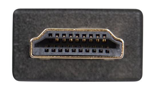 Liberty AV RVHDRAU15FT | 15" RunAV High Speed HDMI with Ethernet Right Angle Up Cable