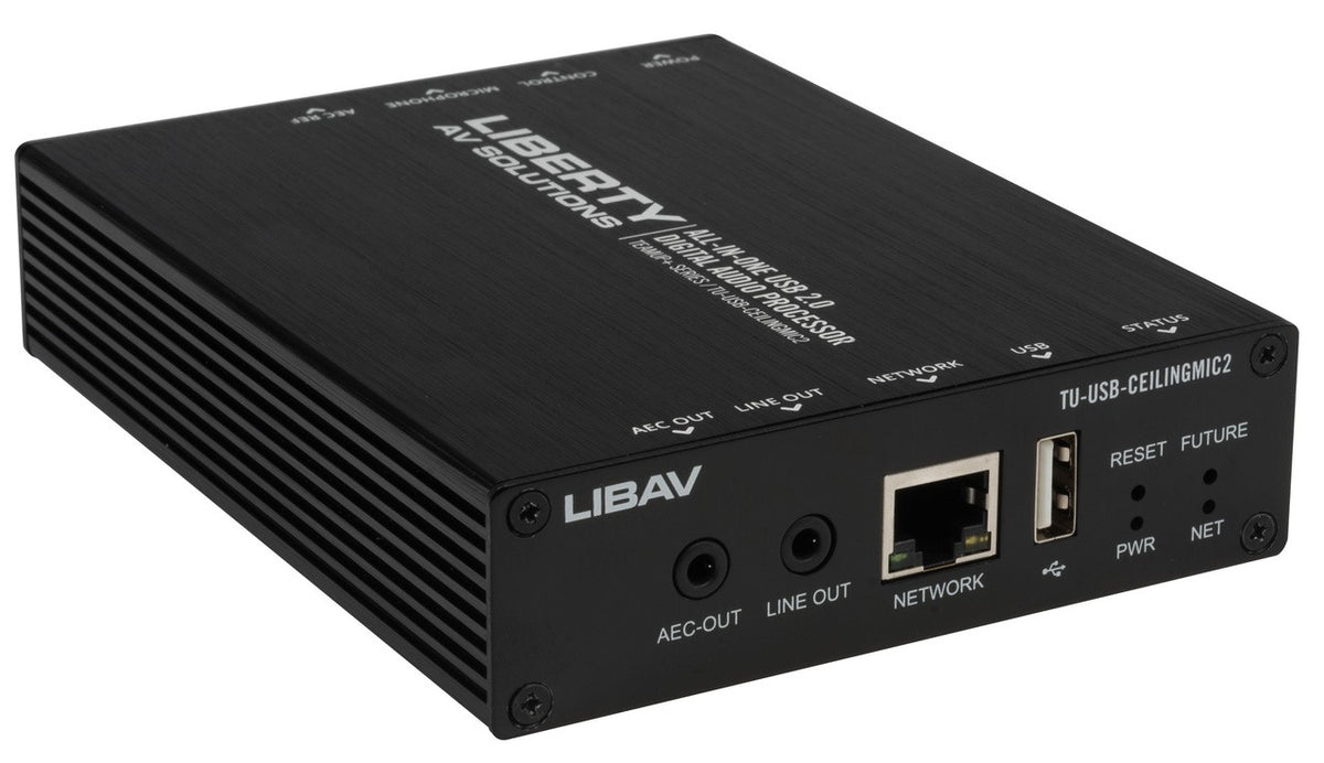 Liberty AV TU-USB-CEILINGMIC2 | Team Up+ Series All-In-One USB Ceiling Microphone Set