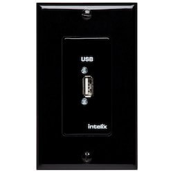 Liberty AV USB-WP-C-B | Full-Speed USB Extender Wall Plate - Client Side