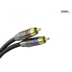 Liberty AV Z250A1 | 3.28" Z250 Duplex RCA Audio Cable
