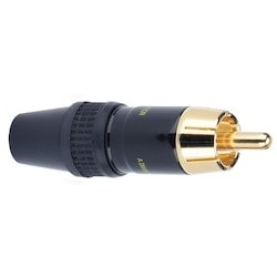 Liberty AV ZD03 | Premium RCA Male for 7.5mm and Smaller Video Cable