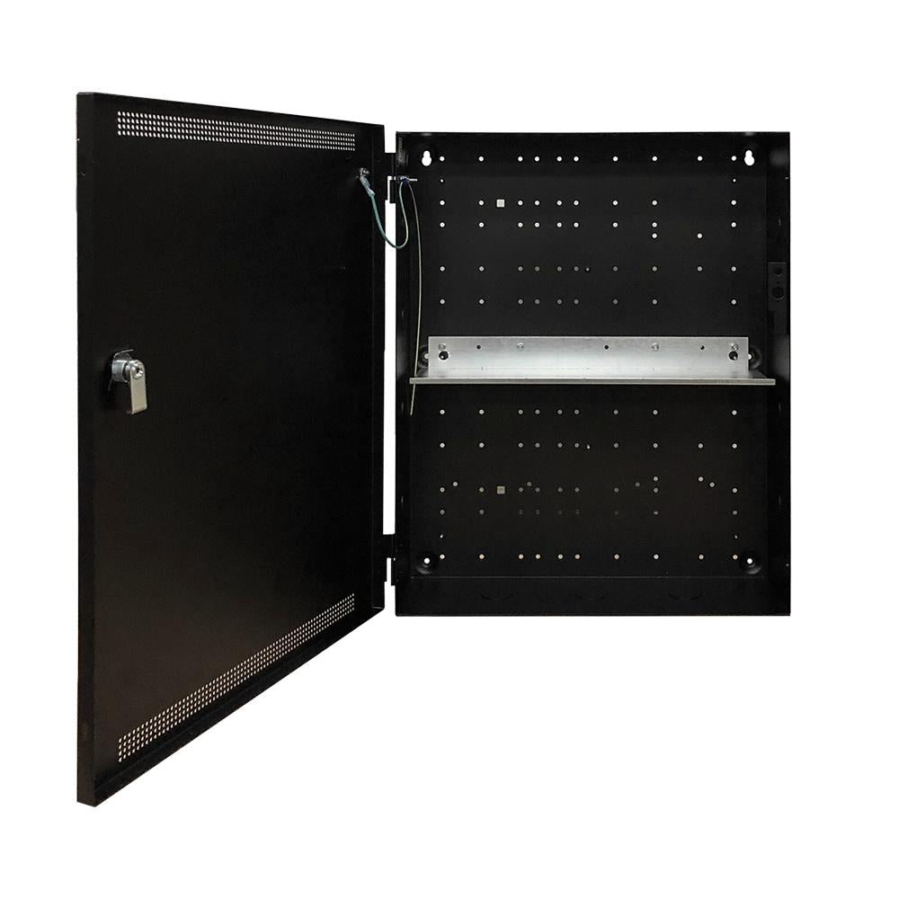 LifeSafety Power E2-BS1 | Battery Enclosure, 16 in. W x 4-1/2 in. D x 20 in. H, Steel