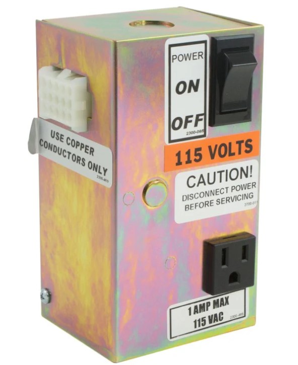Linear 2510-422 | Box Power Assembly SW/SL 115V Apex