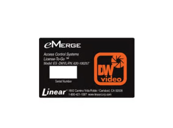 Linear Corporation 620-100267 | LTG, Elite DW 8 Channel Video License