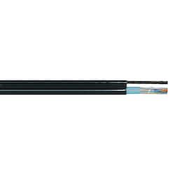 Linear Corporation 09-108-05 | Copper Exchange Cable, 200 Pair, 24 AWG, PE Black Jacket, 5000 Feet Reel