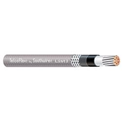 Linear Corporation 57133601 | TelcoFlex III Central Office Power Cable, 14 AWG, Single Conductor, Gray