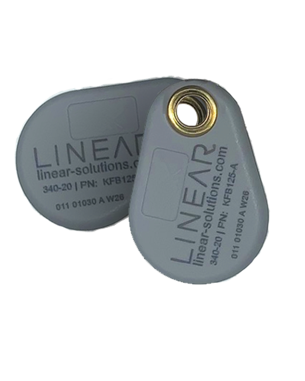 Linear Corporation 830-00450 | 125 kHz Key Fob for AWID Readers, 25 PK
