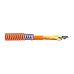 Linear Corporation L3006P401 | Premises Fiber Interlock Armored Cable, Aqua Jacket