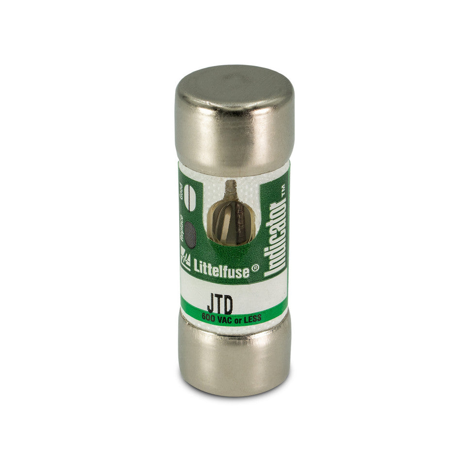 Littelfuse 0JTD025.TXID | UL Class J Time-Delay Fuses With Indication (600V, 25 Amps, 10 pack)