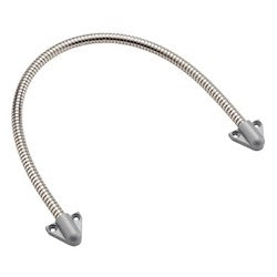 Locknetics DC-AL-20 | Medium Duty Door Cord, Aluminum Caps, 20", Silver Finish