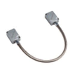 Locknetics DC-HD-16 | Heavy Duty Door Cord, Aluminum Caps, 16", Stainless Steel
