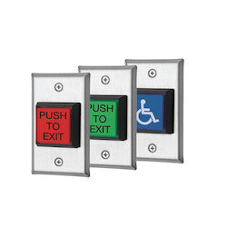 Locknetics IPB-100-N | Narrow Stile LED Illuminated Button