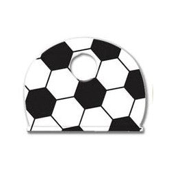 Lucky Line Products 16110 | Key Identifier Cap, Soccer, 1" Length x 3/4" Width, Vinyl, for Sports Enthusiast, 50 each per Pack