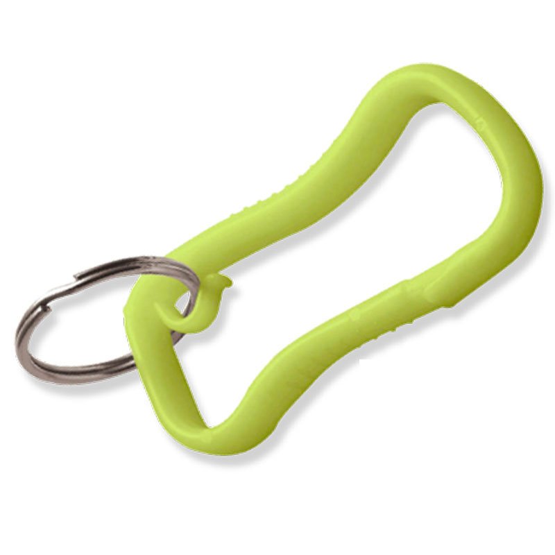 Lucky Line Products 45825 | Belt Key Clip, Ergonomic, 2-5/8" Length, Flexible Plastic, 25 each per Small Jar