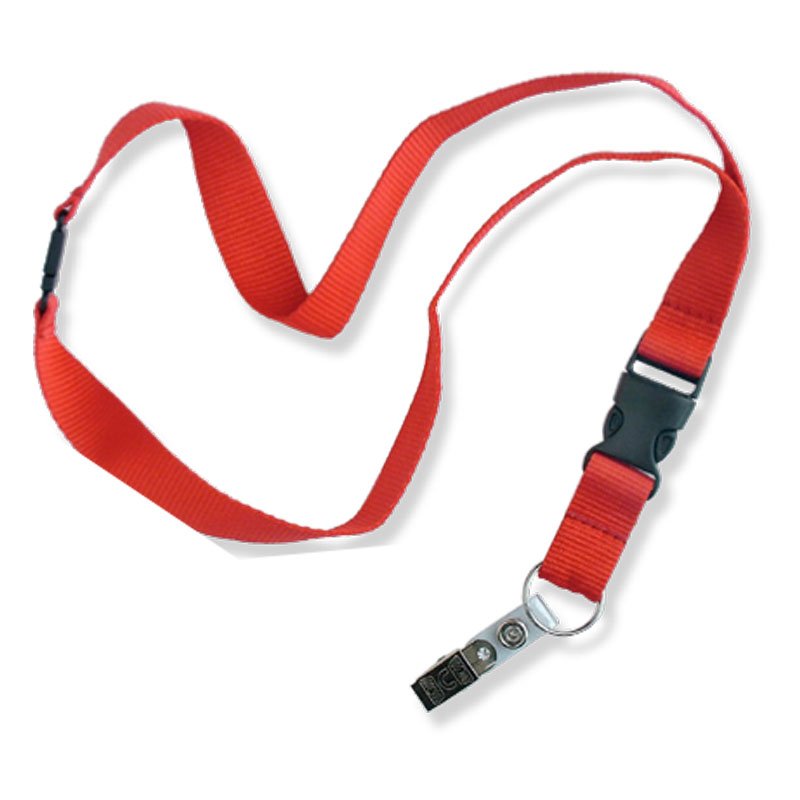 Lucky Line Products 64112 | Sports Key Lanyard, Flat, 18" Length, 12 each per Card