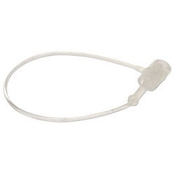 Lucky Line Products 70100 | Key Tie, Disposable, 3" Length, Nylon Plastic, Clear, for Holding Multiple Key, 1000 each per Bag