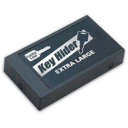 Lucky Line Products 91200 | Magnetic Key Hider, Extra Large, 2-1/8" Length x 3-7/8" Width x 5/8" Height, Plastic, Black, 6 each per Refill Box