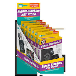 Lucky Line Products 91800 | Signal Blocking Key Holder Display, 12 Pieces