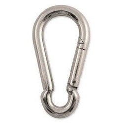 Lucky Line Products A504C | Key Interlocking Snap, 175 Lb, 2" Length x 1" Width, Steel, Zinc Plated, Carded