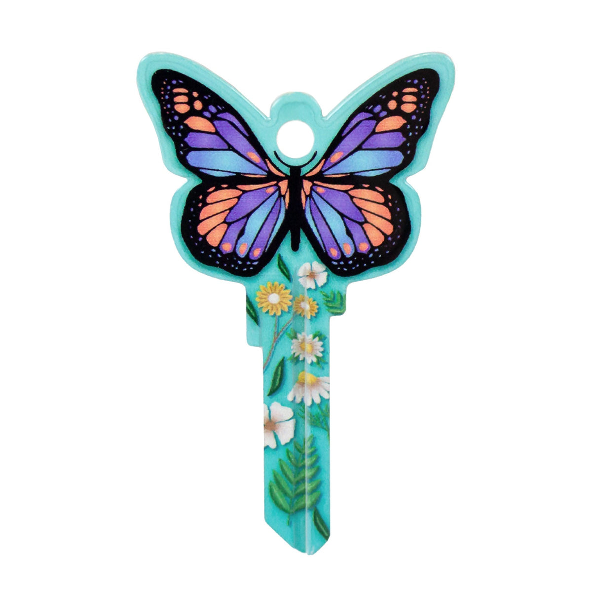 Lucky Line Products B147K | Butterfly Kwikset Key Shapes