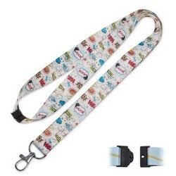 Lucky Line Products C203 | Key Lanyard, Designer, Comic, 17-1/2" Length x 3/4" Width, Polyester