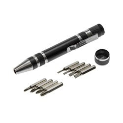 Lucky Line Products U12220 | Precision Pen Screwdriver, Black, 1/Pack